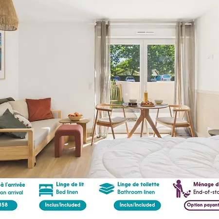 Apartamento Padang Padang - Pour 3 - Piscine Commune Biscarrosse